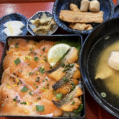 ビワマス料理 山本屋魚濱