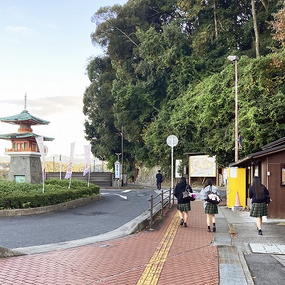 京阪石山寺駅から石山寺への行き方