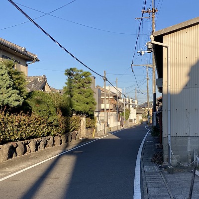 旧中山道・徒歩マップ（草津から野洲）