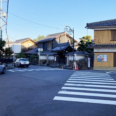 旧中山道・徒歩マップ（草津から野洲）