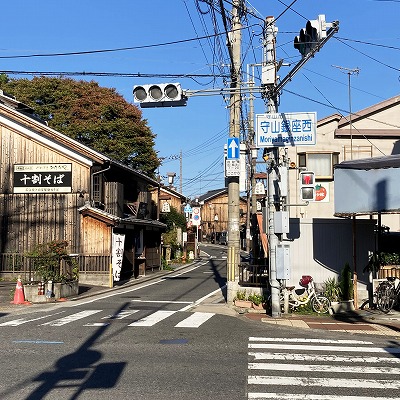 旧中山道・徒歩マップ（草津から野洲）