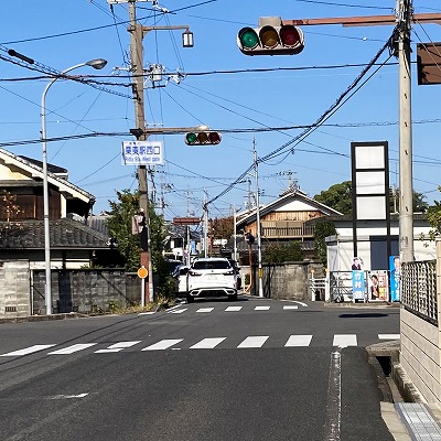 旧中山道・徒歩マップ（草津から野洲）