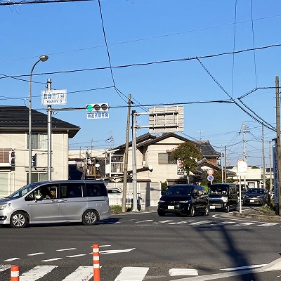 旧中山道・徒歩マップ（草津から野洲）