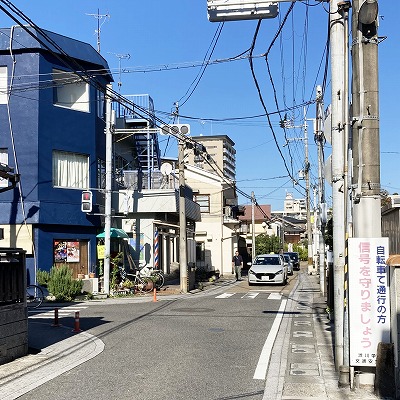 旧中山道・徒歩マップ（草津から野洲）