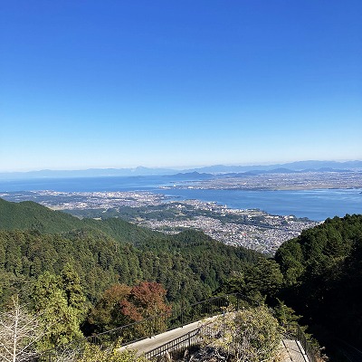 ケーブル坂本駅からケーブル延暦寺駅へ