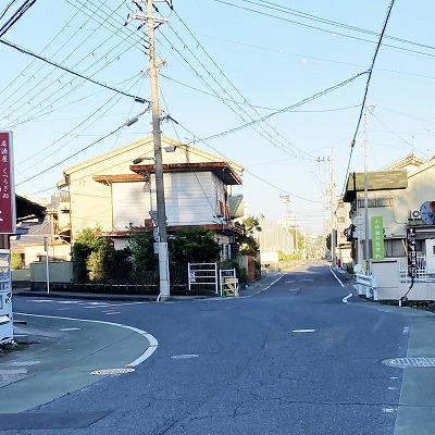 旧中山道・徒歩マップ（草津から野洲）