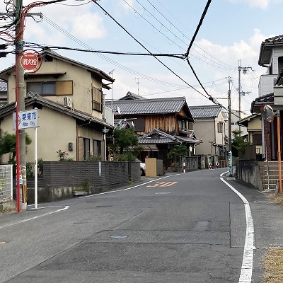 草津の名木イロハモミジから東海道 目川一里塚跡への行き方