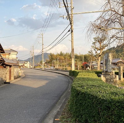 東海道手原村すずめ茶屋跡から六地蔵一里塚跡への行き方