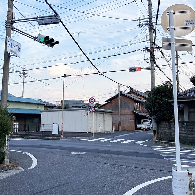 東海道手原村すずめ茶屋跡から六地蔵一里塚跡への行き方