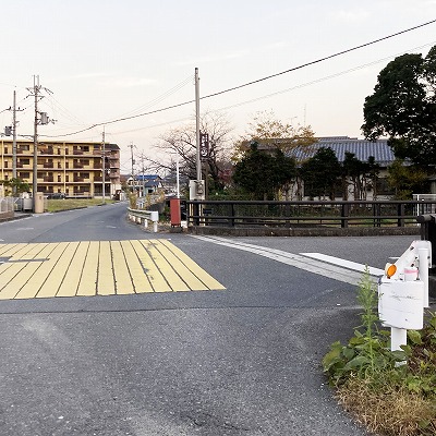 六地蔵一里塚跡から石部宿西縄手への行き方