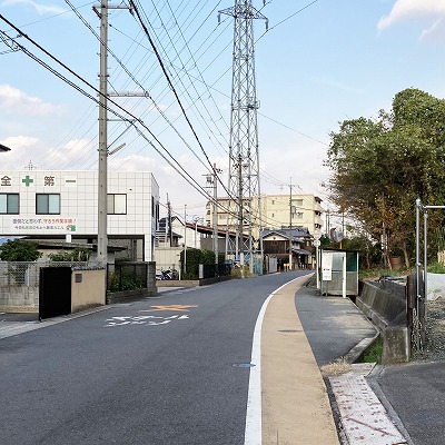 東海道 目川一里塚跡から東海道手原村すずめ茶屋跡への行き方