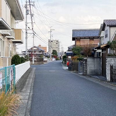 東海道 目川一里塚跡から東海道手原村すずめ茶屋跡への行き方