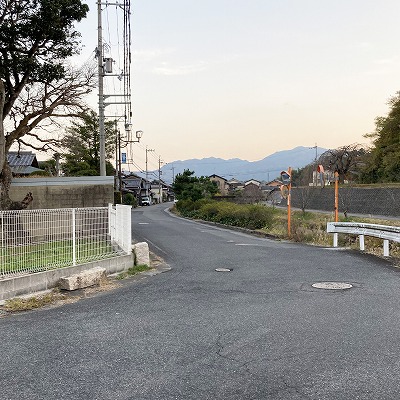 六地蔵一里塚跡から石部宿西縄手への行き方