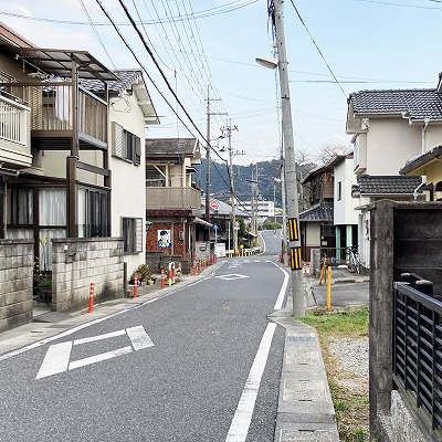 東海道 目川一里塚跡から東海道手原村すずめ茶屋跡への行き方