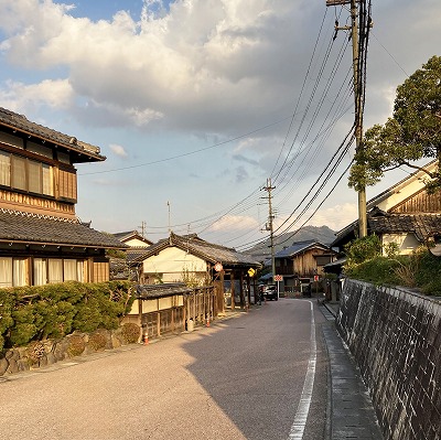 六地蔵一里塚跡から石部宿西縄手への行き方