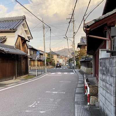 六地蔵一里塚跡から石部宿西縄手への行き方