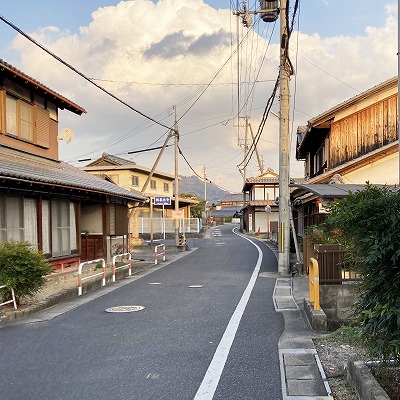 六地蔵一里塚跡から石部宿西縄手への行き方