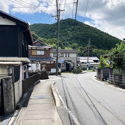 御上神社から三上山 表登山道入口への行き方